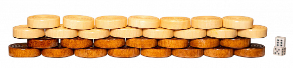 Фишки нарды бамбук