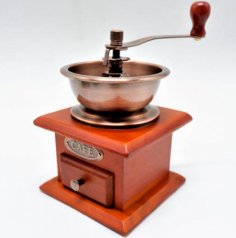 Кофемолка деревянная ручная