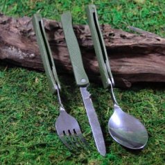 Походный набор (ложка,вилка,нож)