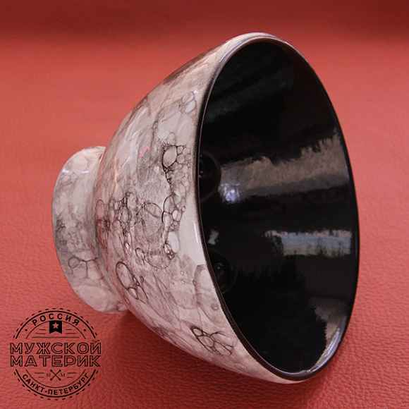 Чаша для бритья "Мистик", фарфор, двойной обжиг