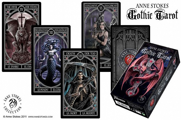 Карты  ТАРО "Anne Stokes"