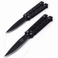 Нож-бабочка черный 15 см.