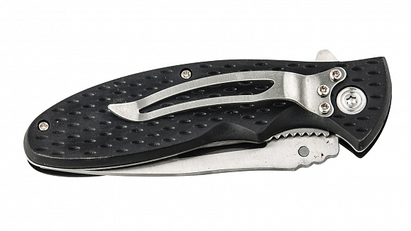 Компактный складной нож Frost Cutlery Double Tap Tactical Folder Black 4.5"
