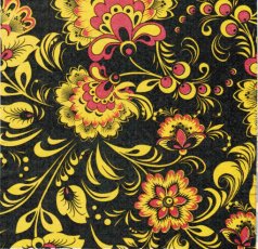 Салфетки "Хохлома"