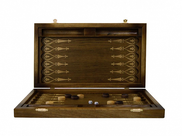 Нарды массив дуба "Медный всадник" 50х29