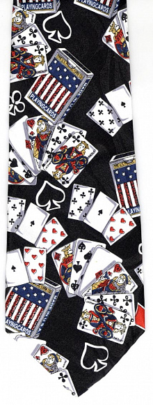 Галстук Poker