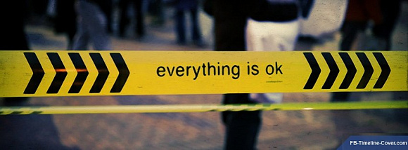 Скотч "Everything is OK"