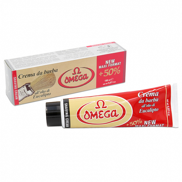 Крем для бритья OMEGA в тубе 150мл.