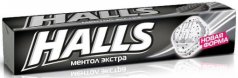 Леденцы "Halls" Ментол экстра 25 гр.