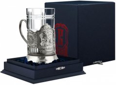 Подстаканник "Банный" + стакан