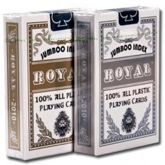 Карты 100% пластик ROYAL