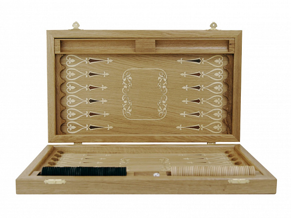 Нарды массив дуба "Россия" 50х29