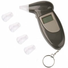 Алкотестер цифровой с мундштуками Pr-68