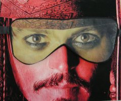 Очки для сна "Джек-Воробей"