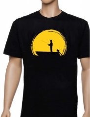 Футболка "Рыбак-силуэт"