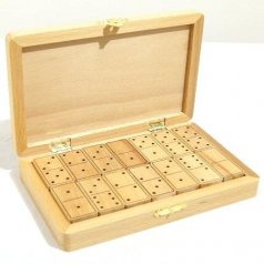 Домино в коробке, бук