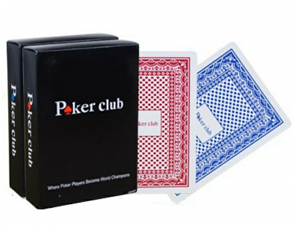 Карты 100% пластик Poker Club
