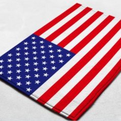 Коврик для ванной "Флаг США"