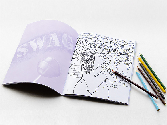 Подарочный набор «Эротическая раскраска»