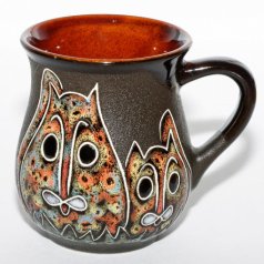 Кружка керамическая "Котики"