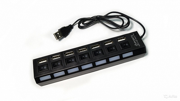 Разветвитель USB 1 х 7