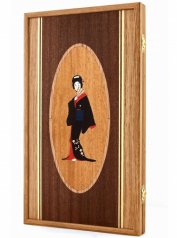 Нарды 53х50 см маркетри "Гейша"