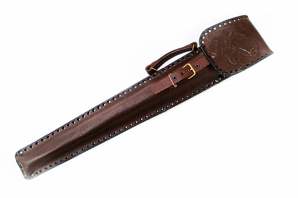 Колчан для шампуров нат. кожа