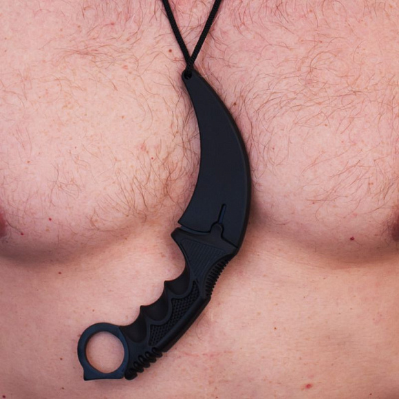 Нож Классический керамбит, фиксированный клинок