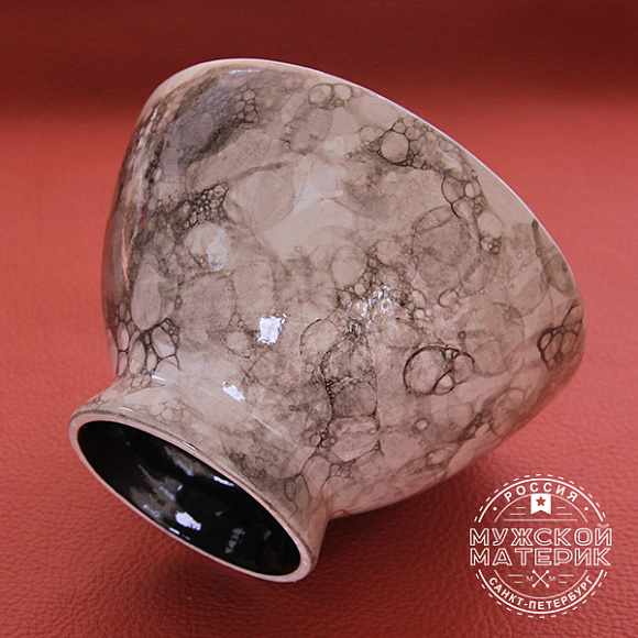 Чаша для бритья "Мистик", фарфор, двойной обжиг