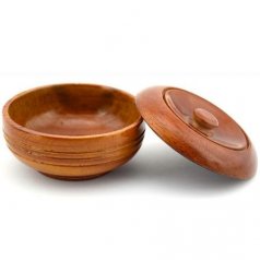 Деревянная чаша для бритья