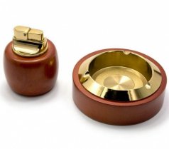 Набор: зажигалка и пепельница