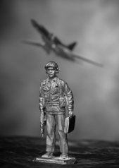Оловянный солдатик "Вежливые люди: Штурман полка ВКС России"