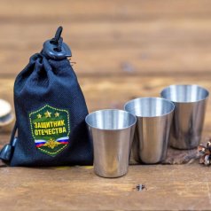 Набор стопок "Защитник отечества"