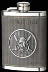 Фляжка "Pirate" 4oz в подар. упаковке