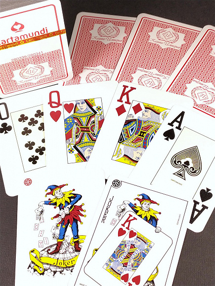 Карты игральные "Copag Cartamundi" полупластик, казино Империя