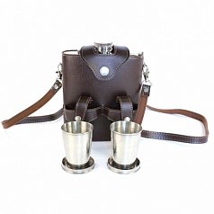 Фляга походная 18Oz "Герб РФ"