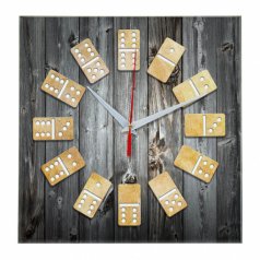 Часы настенные "Домино"