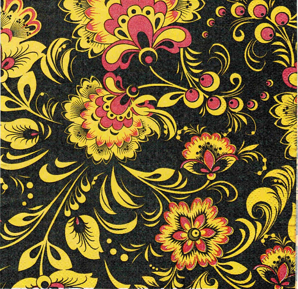 Салфетки "Хохлома"