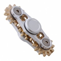 Спиннер "Шестеренки", серебро