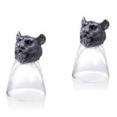 Набор стопок "Тигр" (2 шт)