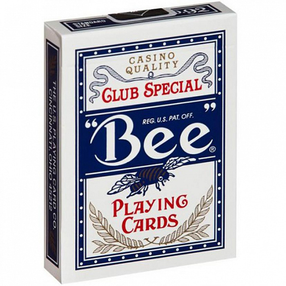 Карты "Bee" №77, казино Кристалл