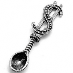 Ложка-загребушка с долларом