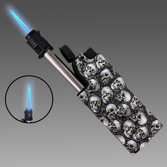 Походно-бытовая газовая зажигалка "Черепа"