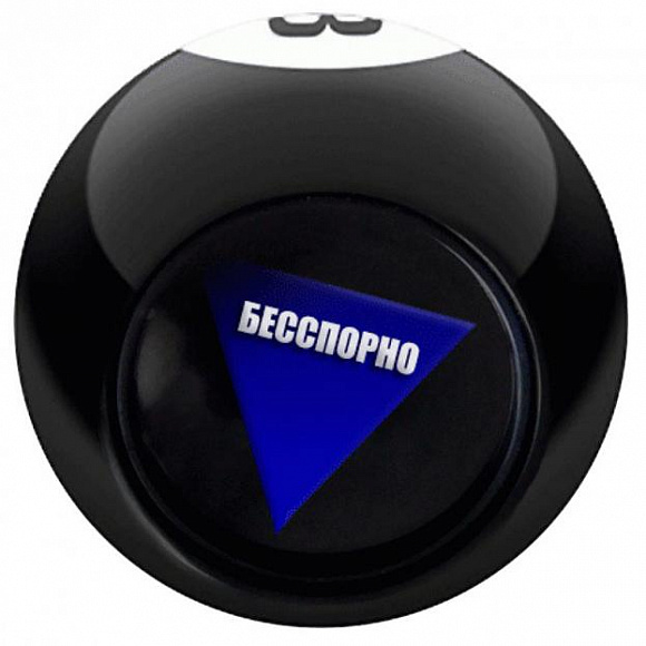 Шар для принятия решений "Magic 8 ball" 7 см