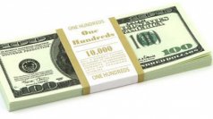 Пачка денег доллары