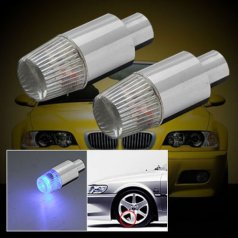 Колпачки светящиеся на колеса LED (2 шт)
