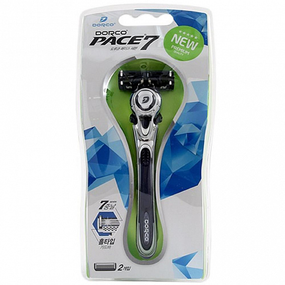 Бритвенная система Dorco PACE7 (7 лезвий) + 2 кассеты