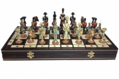 Шахматы хлебные "Гусары" 50 см
