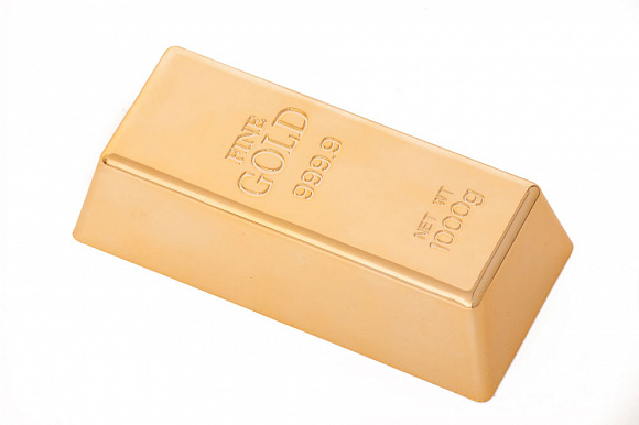 Слиток золота 1000g (упор для двери)