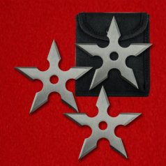 Сюрикены металлические 3 шт